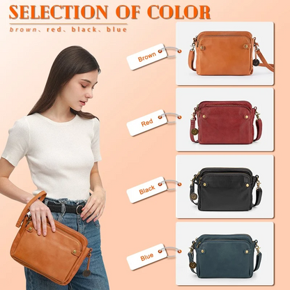 Crossbody Leather Shoulder Bag