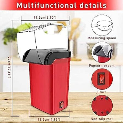 Hot Air Popcorn Maker -500ML