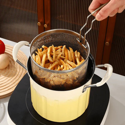 Stainless Steel Deep Fryer Pot