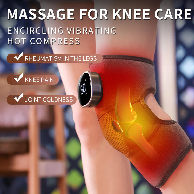 Electric Heating Knee Massager Brace