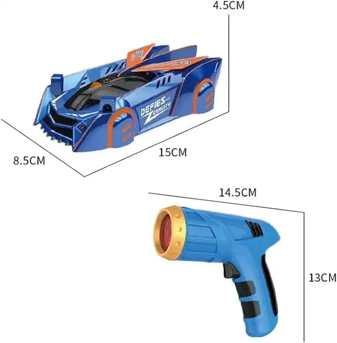 Gravity-Defying Wall Climbing Car Guided with Laser Light - Indoor Excitement for Kids.