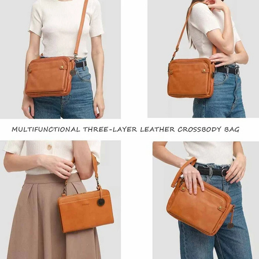 Crossbody Leather Shoulder Bag