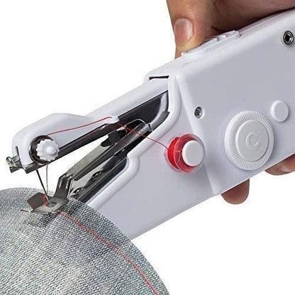 Portable Handheld Sewing Machine with mini threads box and cutter