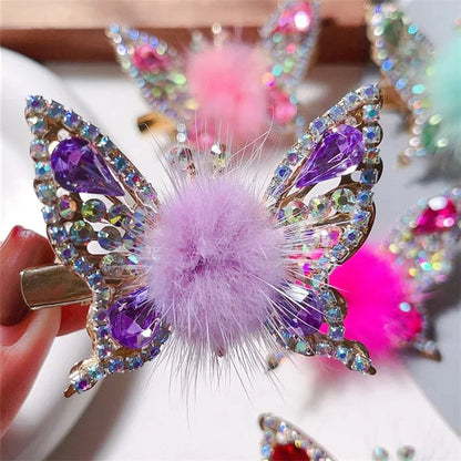 Flying butterfly Clips