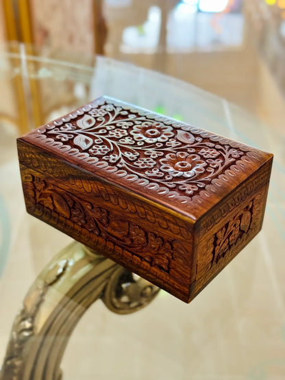 Handmade Secret lock Jewelry Box