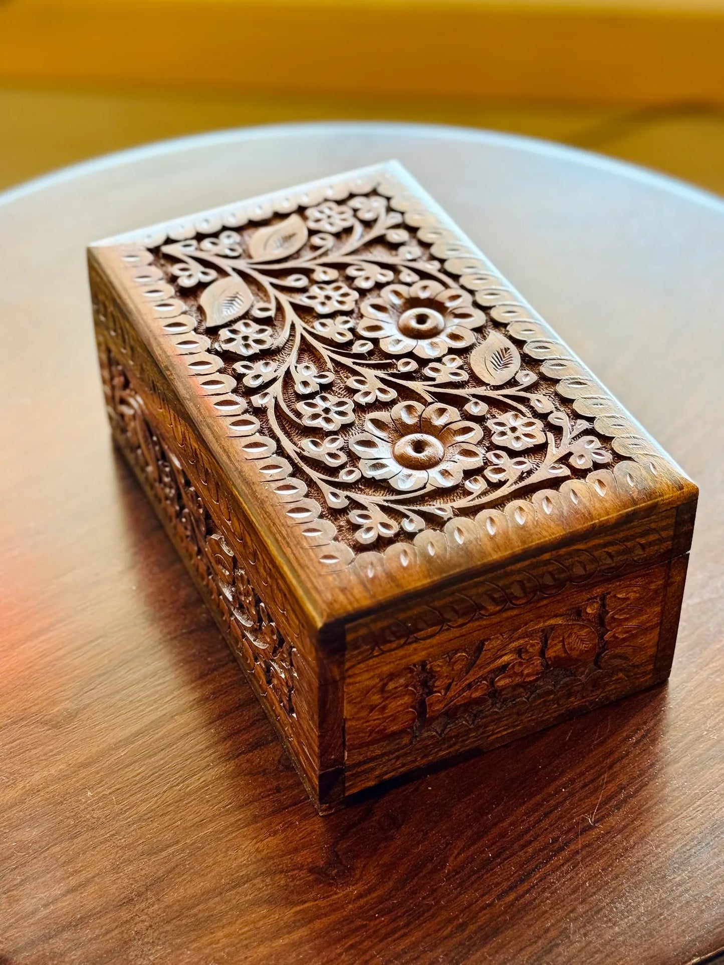 Handmade Secret lock Jewelry Box