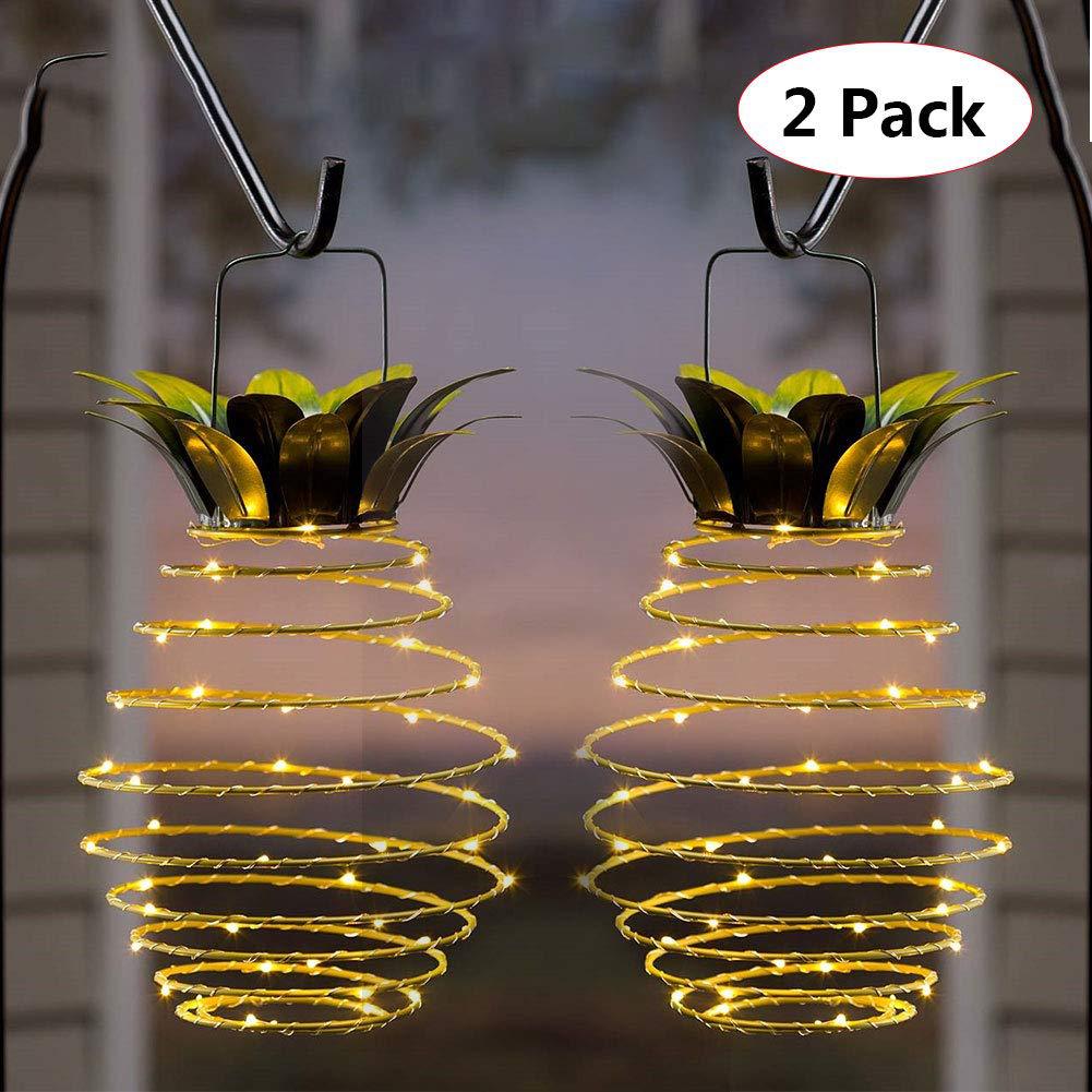 Pineapple Solar Garden Lamp- Pack of 2