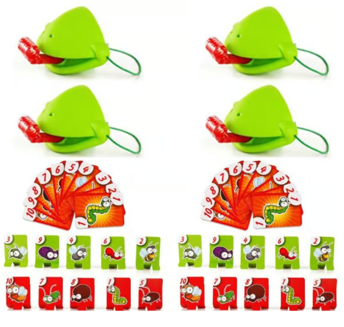 Frog Mouth licking Game Toy