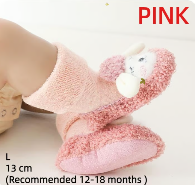 Baby Plush Cozy Soft Socks Shoes