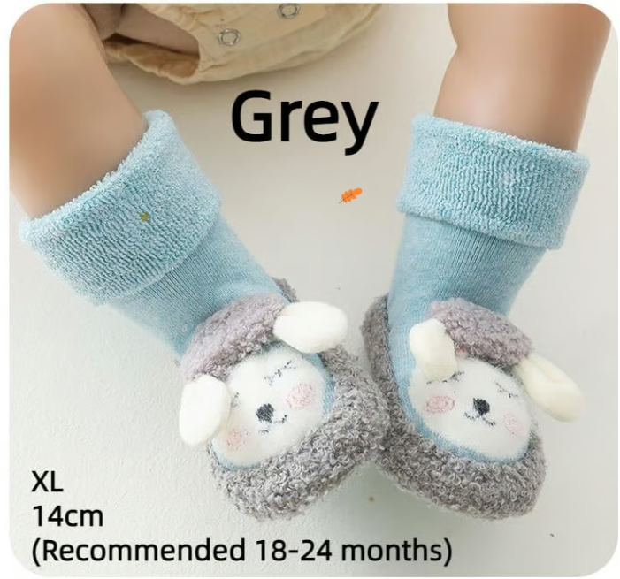 Baby Plush Cozy Soft Socks Shoes