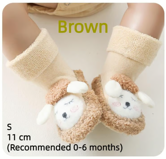 Baby Plush Cozy Soft Socks Shoes