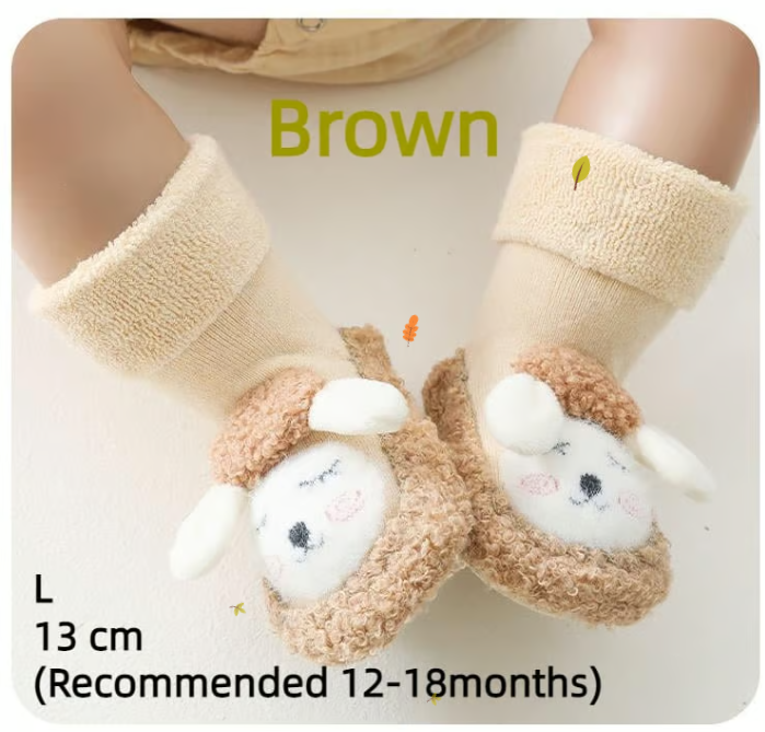 Baby Plush Cozy Soft Socks Shoes