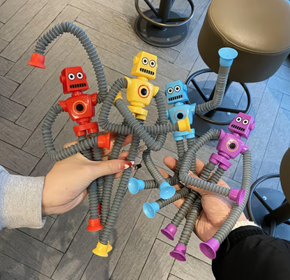 Telescopic Suction Cup Giraffe/Robot Toy