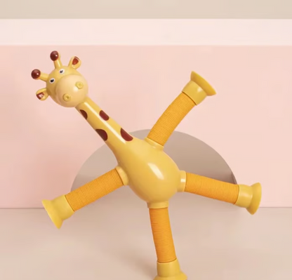 Telescopic Suction Cup Giraffe/Robot Toy