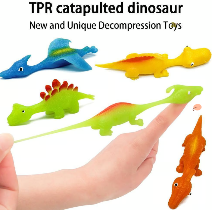 Slingshot Dinosaur Finger Toys