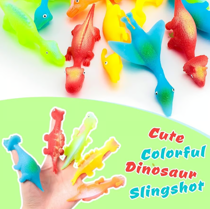 Slingshot Dinosaur Finger Toys