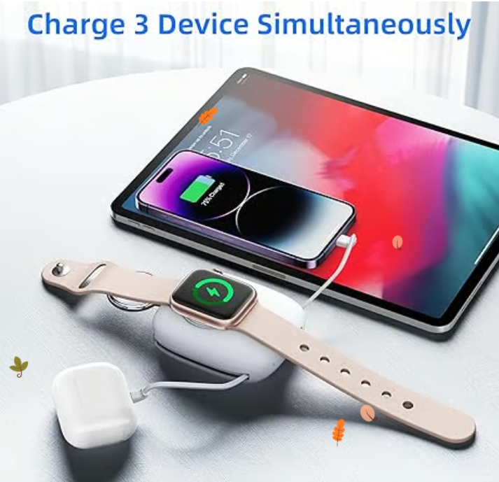 4in1 Portable Wireless Charger