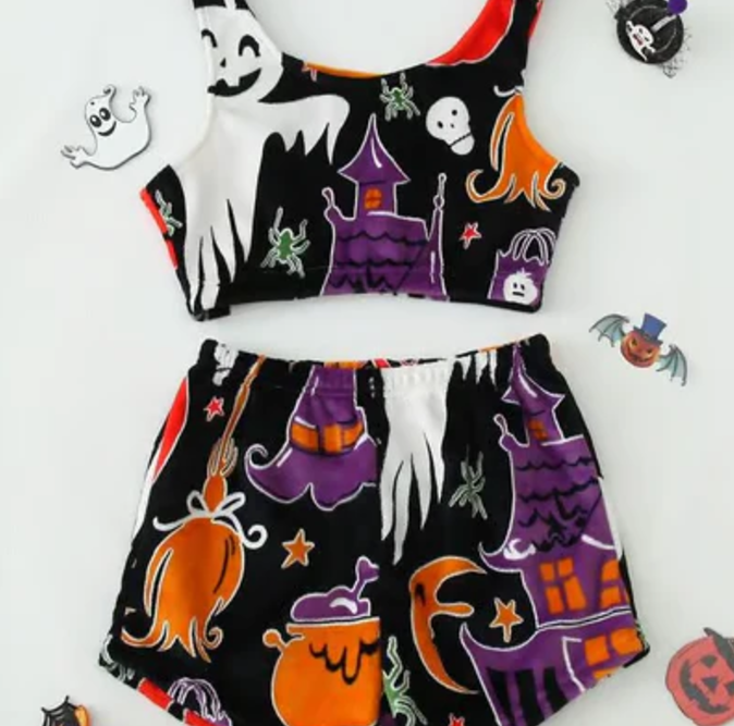 SpookyGlow Sleepwear