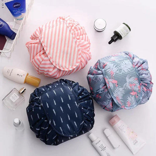 Drawstring Makeup Cosmetic Travel Organizer Bag