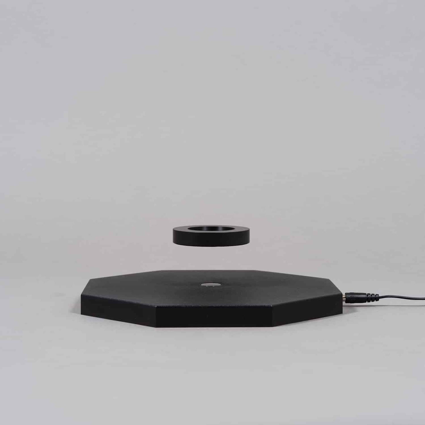 Black Magnetic Levitation Display Stand