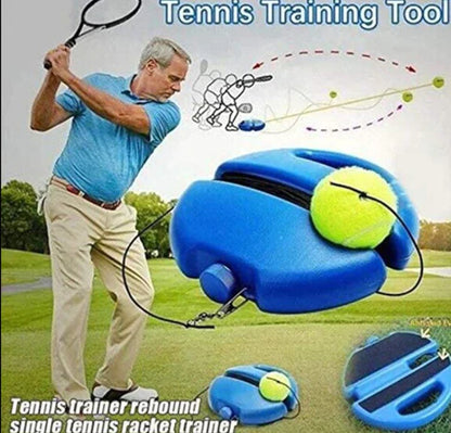 Portable Telescopic Foot Tennis Trainer: Ultimate Indoor & Outdoor Tennis Trainer Game